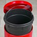 Waste Receptacle Clinton Small Round Red Model TR-13R